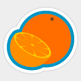 Orange Sticker